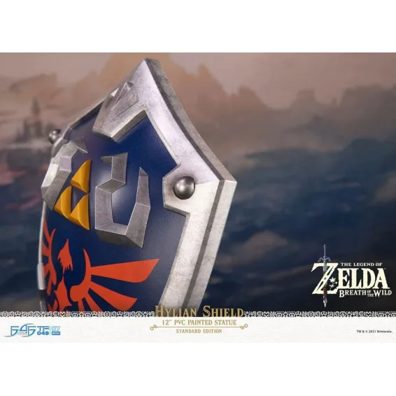 Figura Hylian Shield Standard Edition Figura The Legend Of Zelda Breath Of The Wild First 4 7436