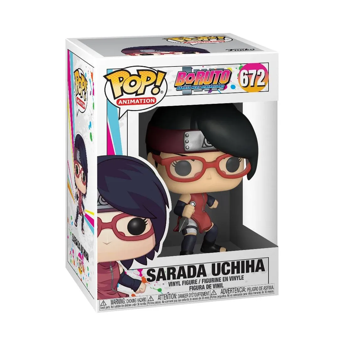 CDJapan : BORUTO NARUTO NEXT GENERATIONS Big Acryl Stand Sarada Uchiha  Ninjutsu Ver. Collectible