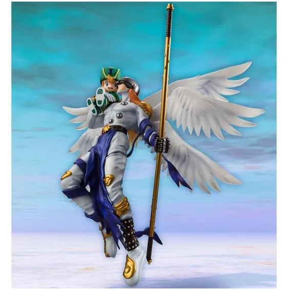 Digimon Adventure - G.E.M. Series - Figurine Angemon & Takaishi Takeru Megahouse - 3