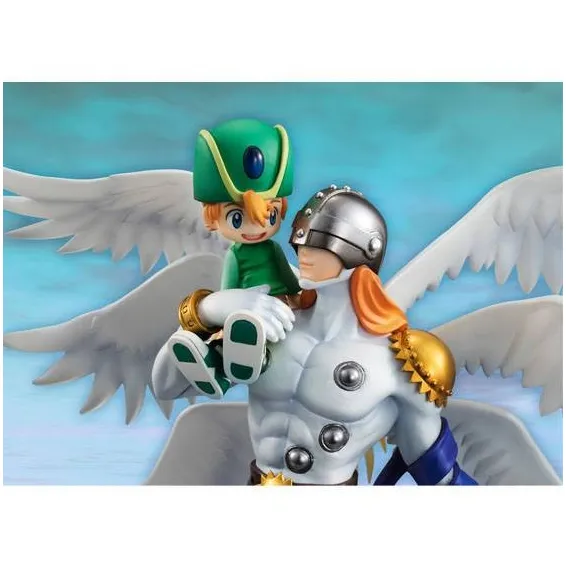 Digimon Adventure - G.E.M. Series - Figurine Angemon & Takaishi Takeru Megahouse - 7