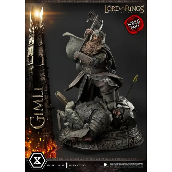 The Lord of the Rings - Premium Masterline Series 1/4 - Gimli Bonus Version Figure Prime 1 - 1