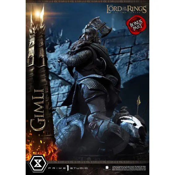 The Lord of the Rings - Premium Masterline Series 1/4 - Gimli Bonus Version Figure Prime 1 - 3