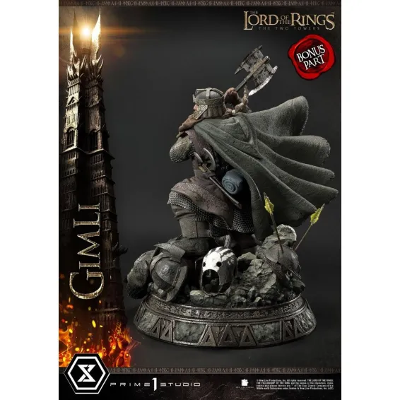 The Lord of the Rings - Premium Masterline Series 1/4 - Gimli Bonus Version Figure Prime 1 - 9