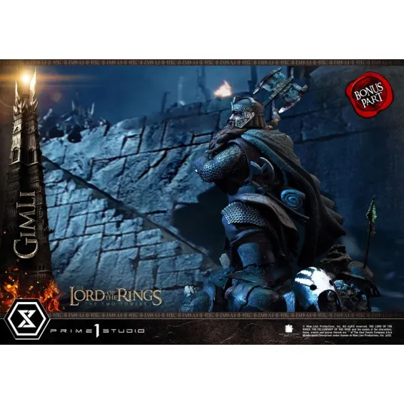 Le Seigneur des anneaux - Premium Masterline Series 1/4 - Figurine Gimli Bonus Version Prime 1 - 10