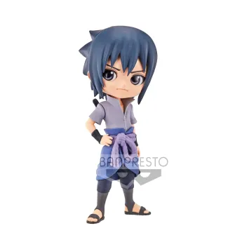 Figurine Banpresto Naruto Shippuden - Q Posket Uchiha Sasuke Version A