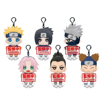 Naruto - Tomonui Peluches Series 1 (Naruto, Sasuke, Kakashi, Sakura, Shikamaru, Choji)