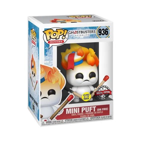 Ghostbusters - POP! & T-Shirt Mini Puft (GITD) Special Edition Funko - 2