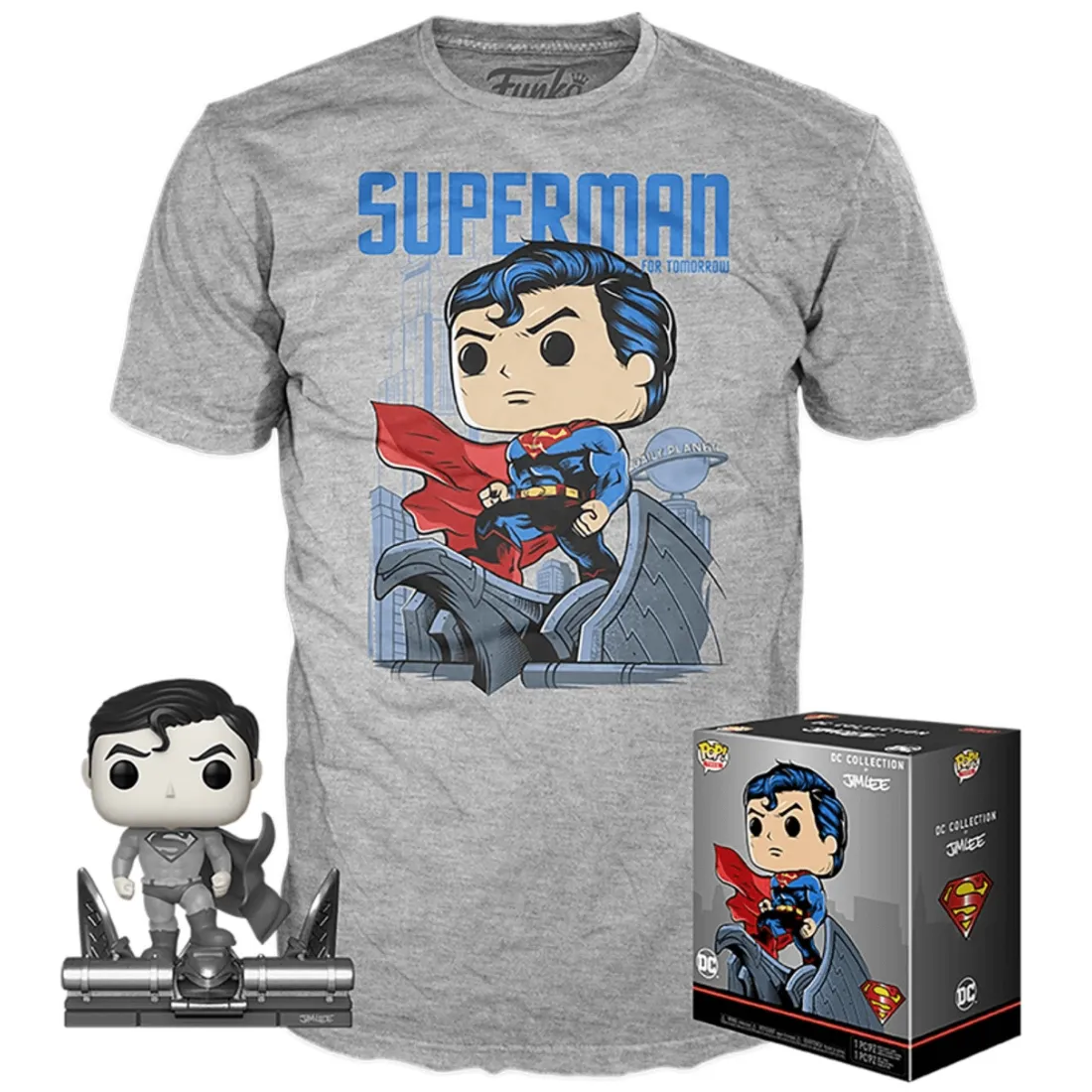 POP! & T-Shirt Figurine Superman, Figurine DC Comics