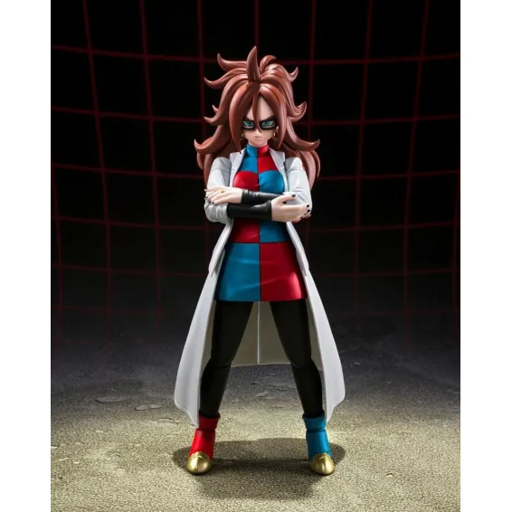 Dragon Ball Fighter Z - S.H. Figuarts - Android 21 Figure SHOWROOM Tamashii Nations - 4