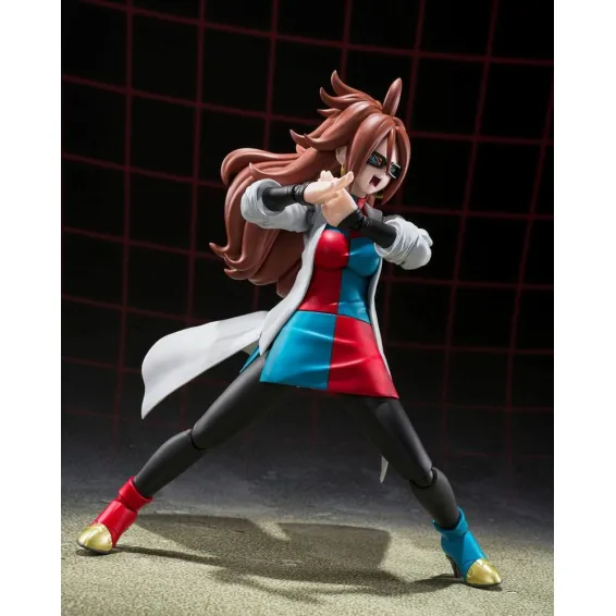 Dragon Ball Fighter Z - S.H. Figuarts - Android 21 Figure SHOWROOM Tamashii Nations - 5