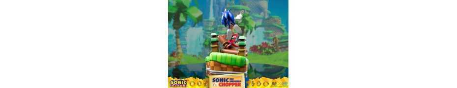Sonic Generations - Sonic The Hedgehog vs Chopper Diorama figure 5