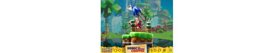 Sonic Generations - Sonic The Hedgehog vs Chopper Diorama figure 6