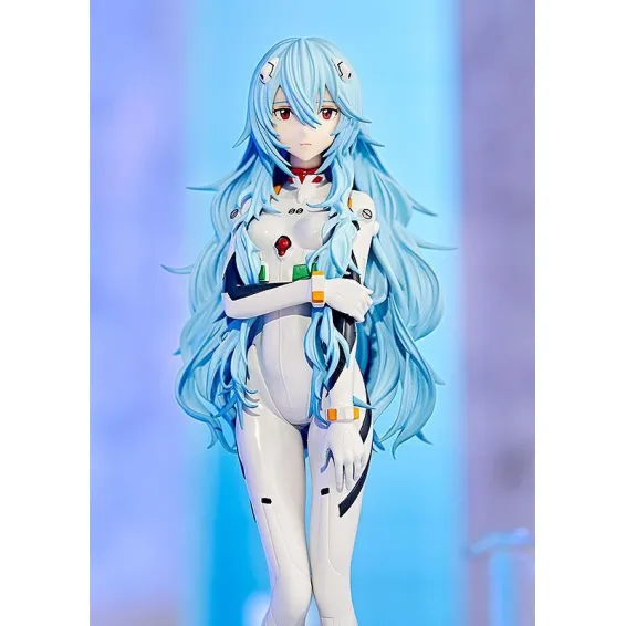 Rebuild of Evangelion - Pop Up Parade - Figura Rei Ayanami Long Hair Ver. PREPEDIDO Good Smile Company - 2