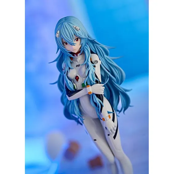 Rebuild of Evangelion - Pop Up Parade - Figura Rei Ayanami Long Hair Ver. PREPEDIDO Good Smile Company - 3