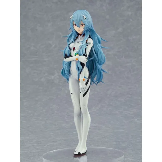 Rebuild of Evangelion - Pop Up Parade - Figura Rei Ayanami Long Hair Ver. PREPEDIDO Good Smile Company - 6