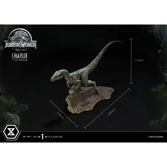 Jurassic World: Fallen Kingdom - Prime Collectibles 1/10 - Figura Charlie Prime 1 - 12