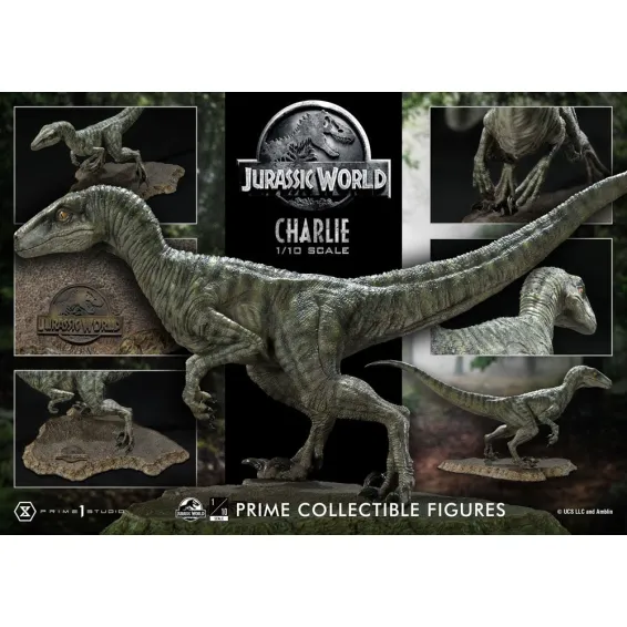 Jurassic World: Fallen Kingdom - Prime Collectibles 1/10 - Figura Charlie Prime 1 - 24