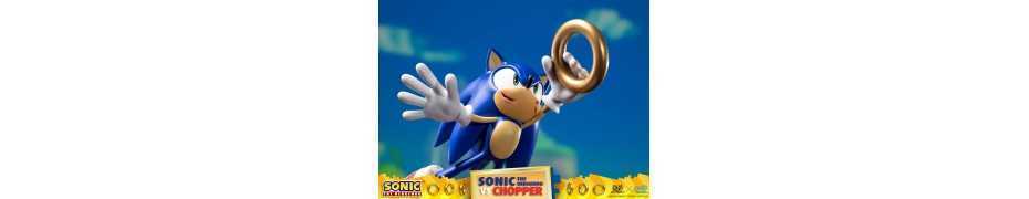 Sonic Generations - Sonic The Hedgehog vs Chopper Diorama figure 20
