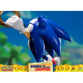 Figurine Sonic Generations - Sonic The Hedgehog vs Chopper Diorama 21