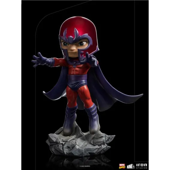 Marvel Comics - Mini Co. - Figura Magneto (X-Men) Iron Studios - 2