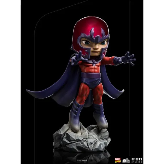 Marvel Comics - Mini Co. - Figura Magneto (X-Men) Iron Studios - 6