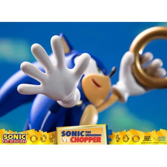 Figurine Sonic Generations - Sonic The Hedgehog vs Chopper Diorama 23