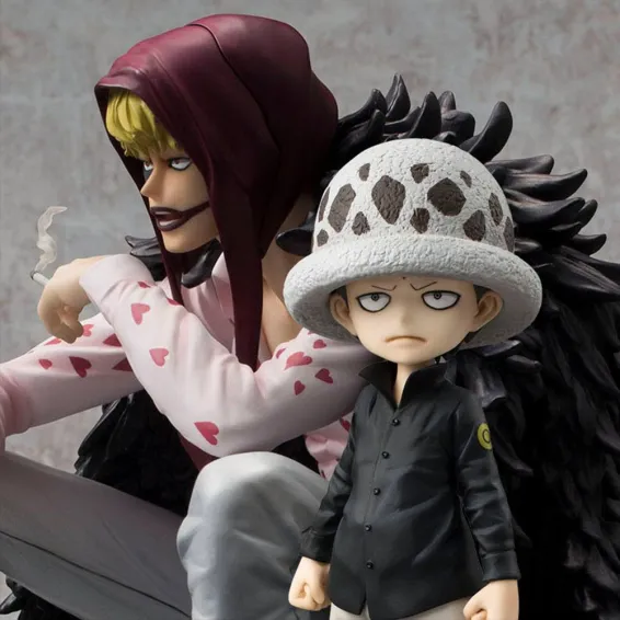 One Piece - Portrait of Pirates Excellent Model Limited - Corazon & Law Limited Edition Figure Megahouse - 2