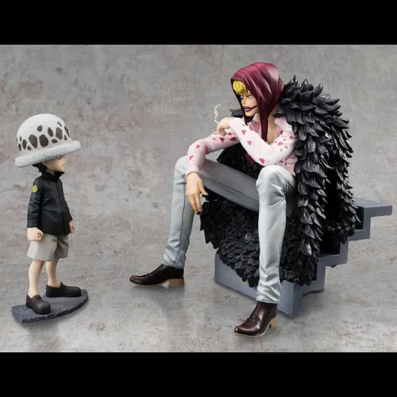 One Piece - Portrait of Pirates Excellent Model Limited - Corazon & Law Limited Edition Figure Megahouse - 3