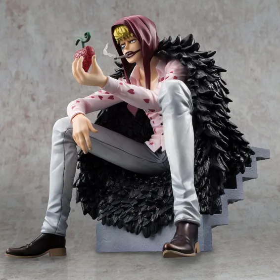 One Piece - Portrait of Pirates Excellent Model Limited - Corazon & Law Limited Edition Figure Megahouse - 7