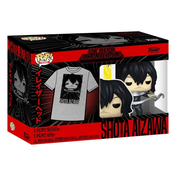 My Hero Academia - POP! & T-Shirt Shota Aizawa Metallic Special Edition Funko - 3