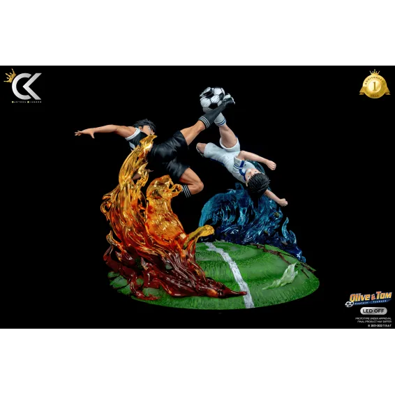 Captain Tsubasa (Olive et Tom) - Figurine Atton VS Landers Cartoon Kingdom - 2