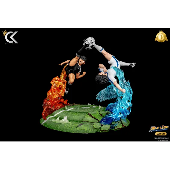 Captain Tsubasa (Olive et Tom) - Figurine Atton VS Landers Cartoon Kingdom - 3