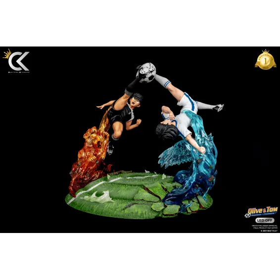 Captain Tsubasa (Olive et Tom) - Figurine Atton VS Landers Cartoon Kingdom - 4