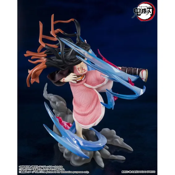 Kimetsu No Yaiba: Demon Slayer - Figuarts Zero - Figurine Nezuko Kamado Demon Form Advancing Ver. SHOWROOM Tamashii Nations - 4