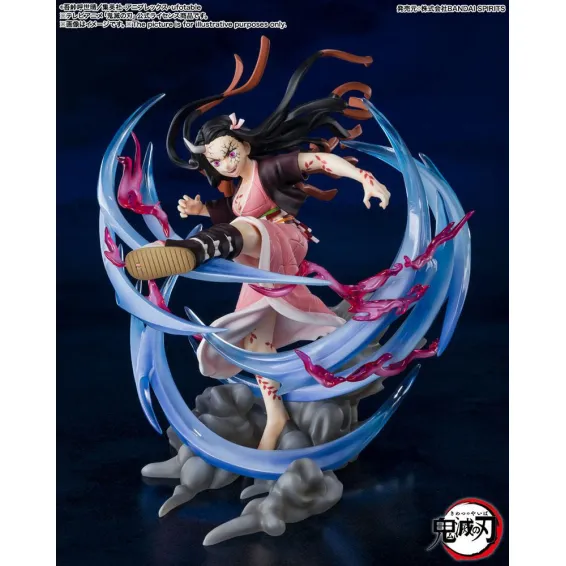 Kimetsu No Yaiba: Demon Slayer - Figuarts Zero - Figurine Nezuko Kamado Demon Form Advancing Ver. SHOWROOM Tamashii Nations - 5