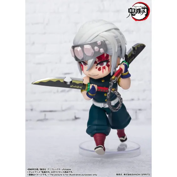 Kimetsu No Yaiba: Demon Slayer - Figuarts Mini - Tengen Uzui Sound Breathing Figure Tamashii Nations - 2