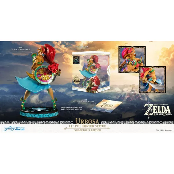 The Legend of Zelda Breath of the Wild - Figura Urbosa Collector Edition First 4 Figures - 18