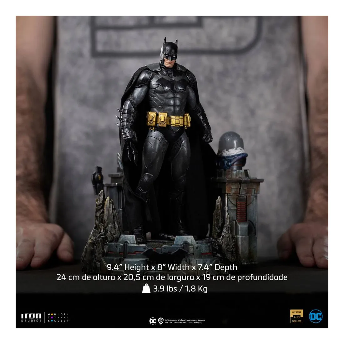 Deluxe Art Scale 1/10 Batman Unleashed Deluxe Figure | DC Comics Figure |  Iron Studios