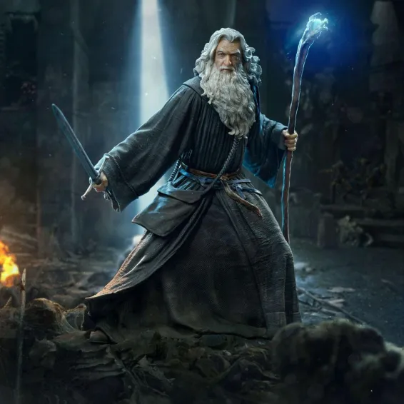 El Señor de los Anillos - BDS Art Scale 1/10 - Figura Gandalf Iron Studios
