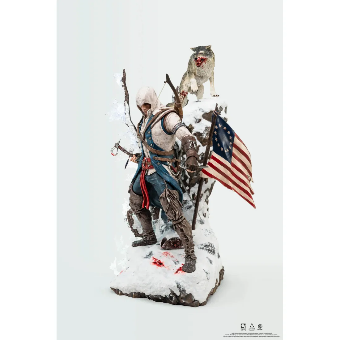 Assassin's Creed III Limited Edition Statue Connor Kenway Flag UBIsoft