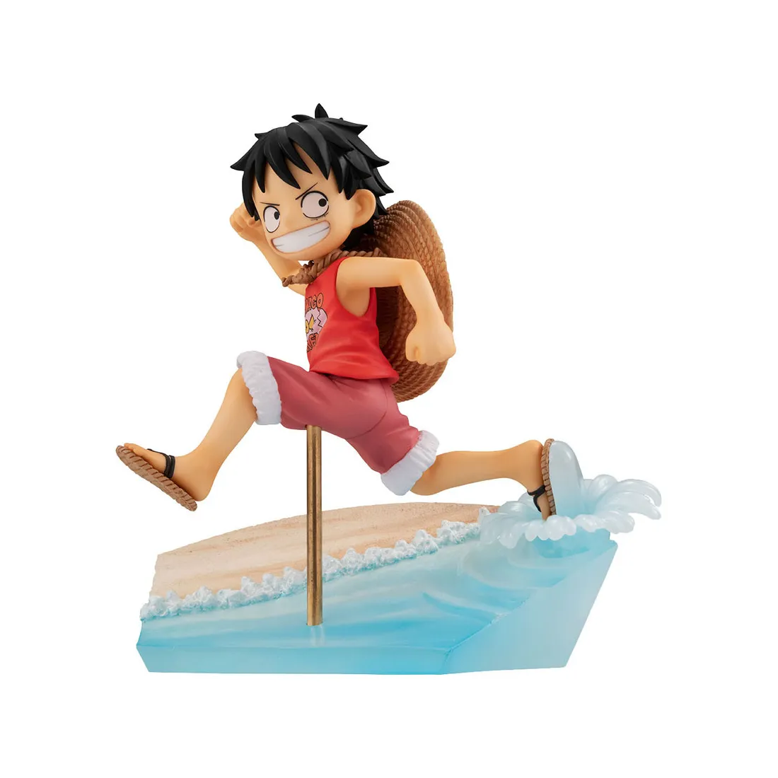 Petitrama DX Monkey D. Luffy Figure One Piece Collectible By Megahouse