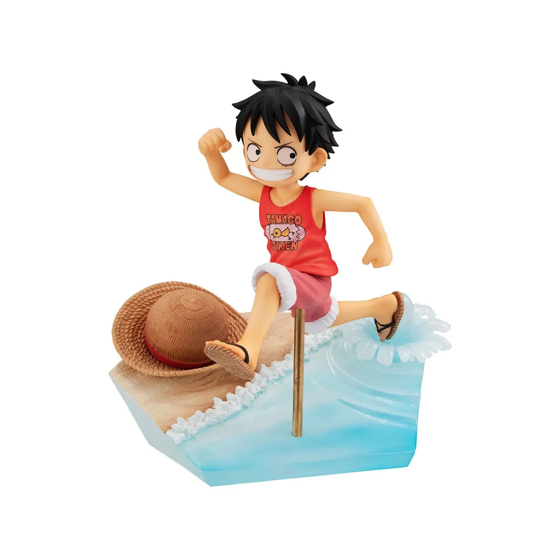 Petitrama DX Monkey D. Luffy Figure One Piece Collectible By Megahouse