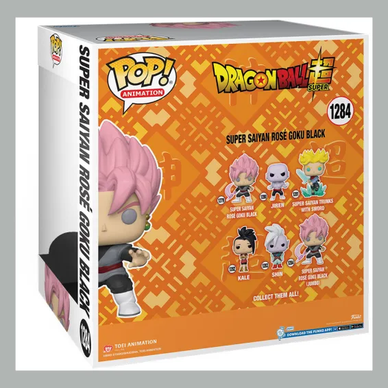 Dragon Ball Super - Figura Super Sized Super Saiyan Rose Goku Black POP! Funko - 3