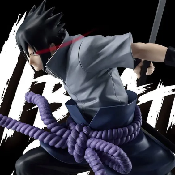 Naruto Shippuden - Vibration Stars - Figura Uchiha Sasuke III Banpresto - 5