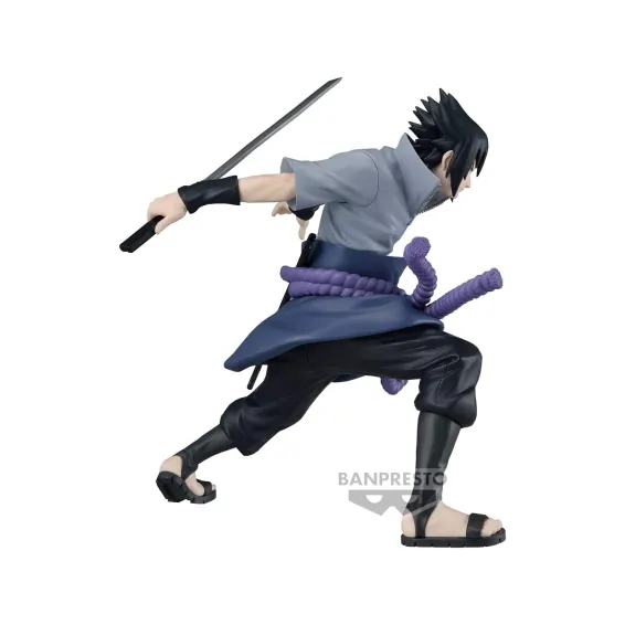 Naruto Shippuden - Vibration Stars - Figura Uchiha Sasuke III Banpresto - 2