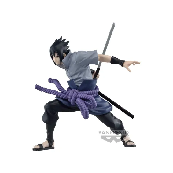 Naruto Shippuden - Vibration Stars - Figura Uchiha Sasuke III Banpresto - 1