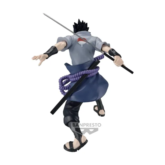 Naruto Shippuden - Vibration Stars - Figura Uchiha Sasuke III Banpresto - 3