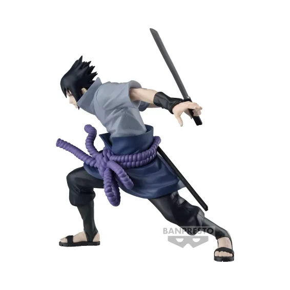 Naruto Shippuden - Vibration Stars - Figura Uchiha Sasuke III Banpresto - 4