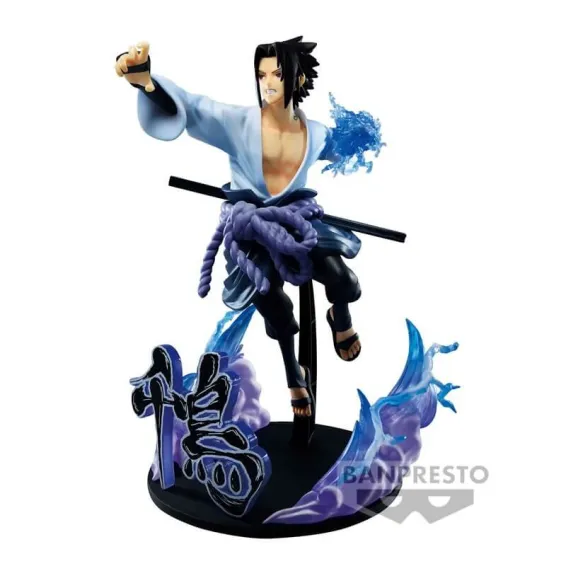 Naruto Shippuden - Vibration Stars - Figura Uchiha Sasuke Special Version Banpresto - 2