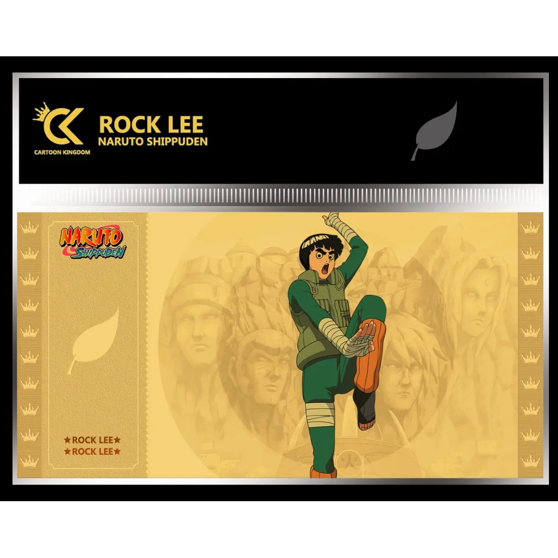 Rock Lee Golden Ticket | Naruto Shippuden Goodies | Cartoon Kingdom